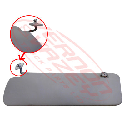 1684132-01S - SUNVISOR - L/H - NARROW CAB - NISSAN CONDOR MK/PK 2011- GENUINE RECYCLED