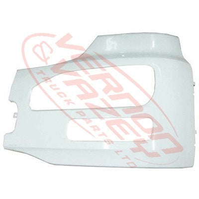 1688590-71 - FRONT BUMPER END - L/H - 360mm DEEP - NISSAN QUON 2006-