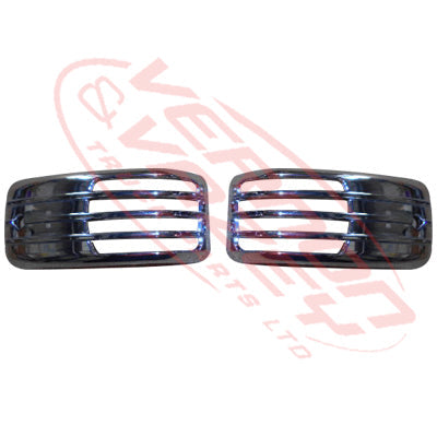 1688597-01 - SIDE LAMP COVER SET - 2 PCS - CHROME - NISSAN QUON 2006-