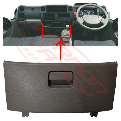1693169-01S - GLOVE BOX - LOWER CENTRE DASH - NISSAN ATLAS F24 2006- GENUINE RECYCLED