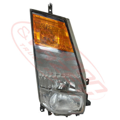 1693194-02S - HEADLAMP - R/H - AMBER TOP - NISSAN ATLAS F24 2006- GENUINE RECYCLED