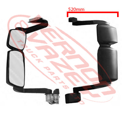 2035016-03 - DOOR MIRROR - L/H - LONG ARM - IVECO EUROCARGO 2008- FACELIFT