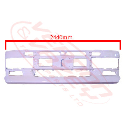 3081090-13 - FRONT BUMPER - 2440 x 670mm - 2006- - ISUZU GIGA CVR/CXZ/CXM/EXR 1997- AFTERMARKET