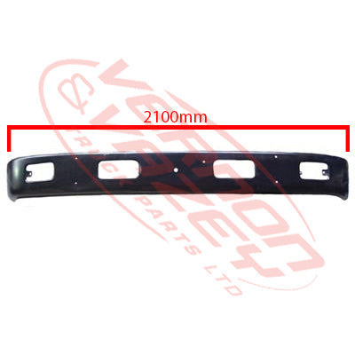3090090-02 - FRONT BUMPER - STANDARD - BLACK - ISUZU FSR/FTR/FVR 1984-94