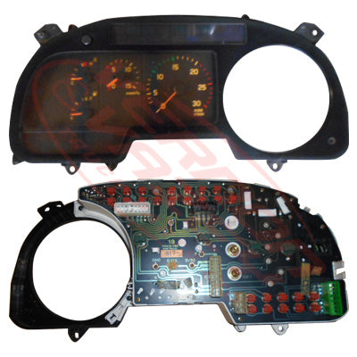 3091034-02S - SPEEDO CLUSTER - TWIN VACUUM - ISUZU FRR/FSR/FTR 1996- GENUINE RECYCLED