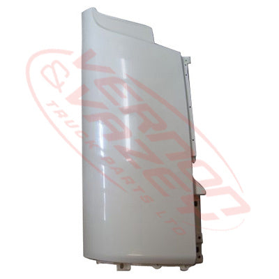 3092024-04S - FRONT CORNER PANEL - R/H - W/O MIRROR HOLE & LAMPS - ISUZU FRR/FSR/FTR/FVR 2008 - H/L IN BUMPER GENUINE RECYCLED