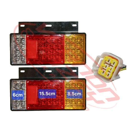 3096098-02 - REAR LAMP - R/H - LED - 24V ONLY - ISUZU ELF NPR/NRR/NKR/NHR 1985-93