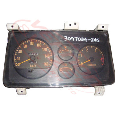 3097034-24S - SPEEDO CLUSTER - 24 VOLT - ISUZU ELF NPR/NRR/NKR/NHR 1994- GENUINE RECYCLED