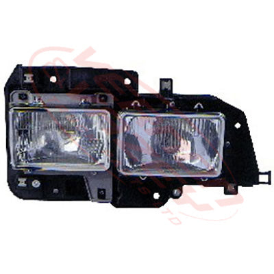 3097094-4S - HEADLAMP - R/H - TWIN TYPE - ISUZU ELF NPR/NRR/NKR/NHR 1994- GENUINE RECYCLED