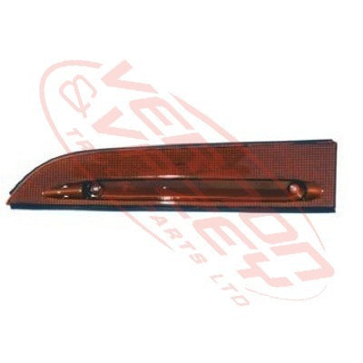 3097094-63 - HEADLAMP - GARNISH - L/H - UPPER - AMBER - ISUZU ELF NPR/NRR/NKR/NHR 1994-
