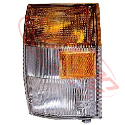 3097097-31 - CORNER LAMP - L/H - LENS - CLEAR/AMBER - ISUZU ELF NPR/NRR/NKR/NHR 1994-