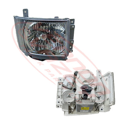 3097294-08S - HEADLAMP - R/H - W/POWERPACK & ELECTRIC ADJUSTER - ISUZU NKR/NPR 2009- GENUINE RECYCLED