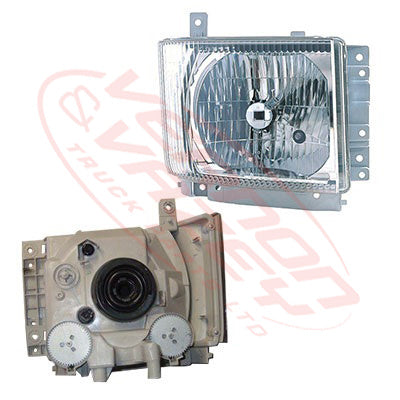 3097294-2S - HEADLAMP - R/H - MANUAL - ISUZU NKR/NPR 2009- GENUINE RECYCLED