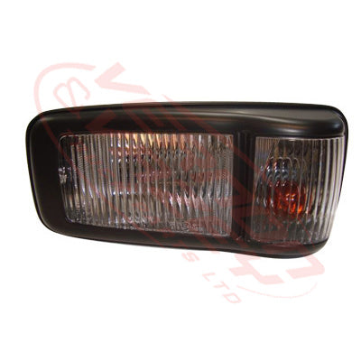 3097297-13S - SIDE LAMP - L/H - IN DOOR - BLACK TRIM - ISUZU NKR/NPR 2009- GENUINE RECYCLED
