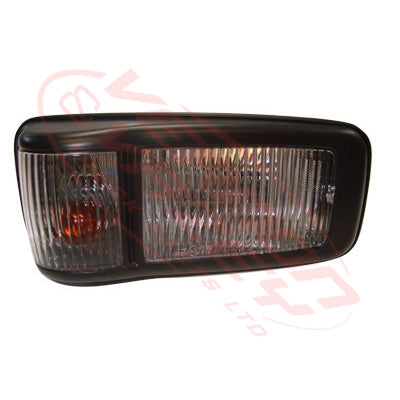 3097297-14S - SIDE LAMP - R/H - IN DOOR - BLACK TRIM - ISUZU NKR/NPR 2009- GENUINE RECYCLED
