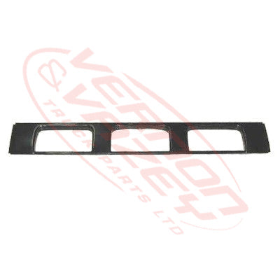 3186290-61S - BUMPER GARNISH - CENTER - INSERT - BLACK - HINO 700 2002- GENUINE RECYCLED