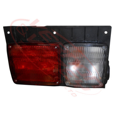 3186298-02S - REAR LAMP - R/H - RED/CLEAR - HINO 700 2002- GENUINE RECYCLED