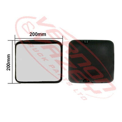 3192016-12 - MIRROR HEAD - R/H - SPOTTER - HINO RANGER 500 2017- AFTERMARKET