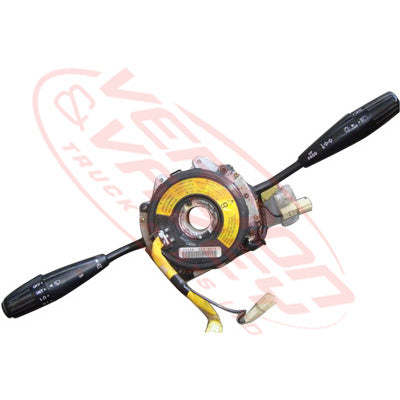 3191061-00S - INDICATOR/LIGHT SWITCH - WITH AIR BAG - HINO RANGER PRO FC/FD/FG/FM 2002- GENUINE RECYCLED