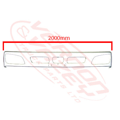 3191090-00 - FRONT BUMPER - NARROW - 3 STUD - HINO RANGER PRO FC/FD/FG/FM 2002- AFTERMARKET
