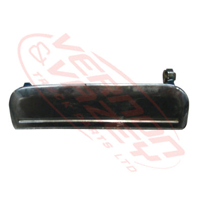 3486010-71S - DOOR HANDLE - L/H - OUTER - CHROME - MAZDA T3500/T4100 1989- WG GENUINE RECYCLED