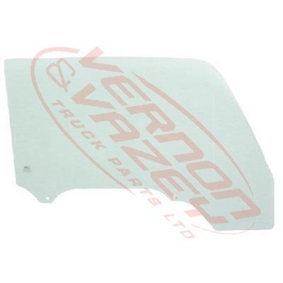 3486010-82 - GLASS - FRONT DOOR - R/H - MAZDA T3500/T4100 1989- WG AFTERMARKET