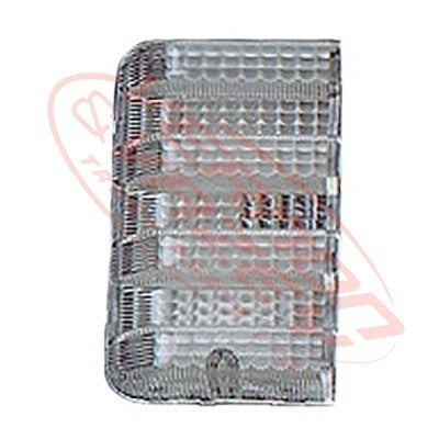 3486098-24 - REAR LAMP - LENS - R/H - CLEAR - MAZDA T3500/T4100 1989- WG AFTERMARKET