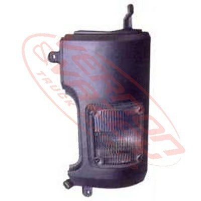 3486099-71 - HEADLAMP BEZEL - L/H - W/PARK LAMP - 95-97 - MAZDA T3500/T4100 1989- WG AFTERMARKET