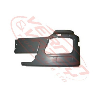 3575291-09 - FRONT BUMPER END - W/O FOG HOLE - W/WIPER HOLE - L/H - MERCEDES BENZ ACTROS - MP3