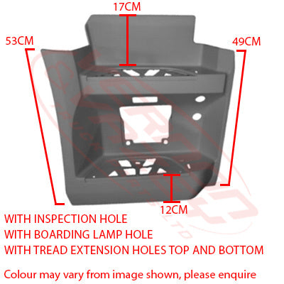 3575304-44 - STEP PANEL - LOWER & MIDDLE - R/H - 53CM HIGH - MERCEDES BENZ ACTROS - MP4 - LOW