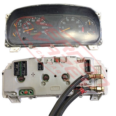 3787034-24S - SPEEDO CLUSTER - DUAL VACUUM - MITSUBISHI FM615/FK516 2000- GENUINE RECYCLED