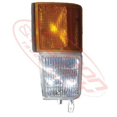 3787097-7 - CORNER LAMP - AMBER/CLEAR - L/H 2002- - MITSUBISHI FM615/FK516 1994-