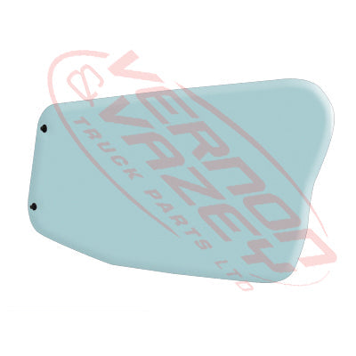 3788010-83S - GLASS - FRONT DOOR - INNER - L/H - MITSUBISHI FP517/FP519/FP350 1997- GENUINE RECYCLED