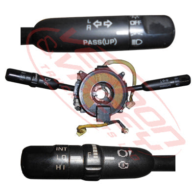 3798161-03S - INDICATOR SWITCH - INT WIPER/EXH BRAKE - MITSUBISHI CANTER FE7/FE8 2005- GENUINE RECYCLED