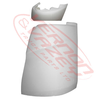 3798224-03S - FRONT CORNER PANEL - L/H - WITH MIRROR HOLE - MITSUBISHI CANTER FE 2011- GENUINE RECYCLED