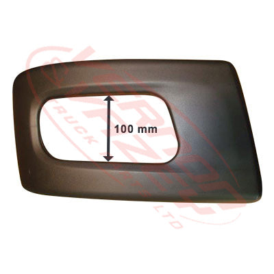 3798290-22S - FRONT BUMPER END - R/H - W/FOG HOLE - NARROW - 225MM DEEP - MITSUBISHI CANTER FE 2011- GENUINE RECYCLED