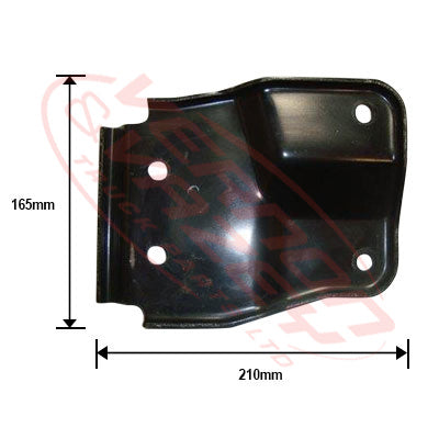 3798290-71S - FRONT BUMPER IRON - L/H - DEEP - MITSUBISHI CANTER FE 2011- GENUINE RECYCLED