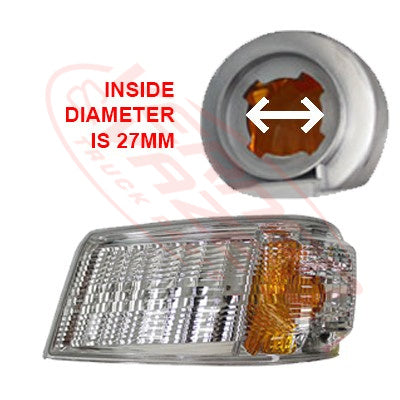 3798297-11S - CORNER LAMP - L/H - 4 POINT BULB SOCKET - MITSUBISHI CANTER FE 2016- GENUINE RECYCLED