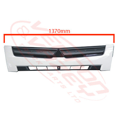 3798299-00 - GRILLE - WHITE/BLACK - WIDE - MITSUBISHI CANTER FEB/FEC 2011- AFTERMARKET