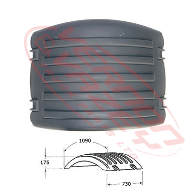 6593052-00 - REAR MUDGUARD - TOP - HIGH - L=R - SCANIA P/R TRUCK - 2003-