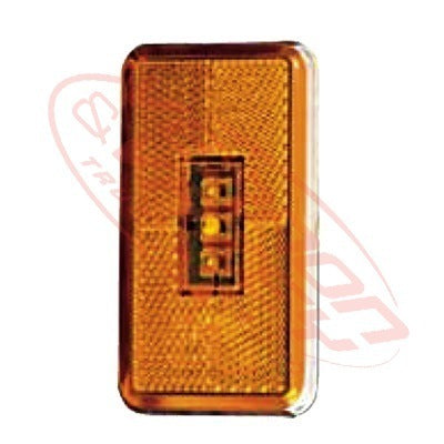 6593097-0 - SIDE LAMP - L=R - AMBER - SCANIA P/R TRUCK - 2003-