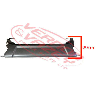 6594090-00 - FRONT BUMPER - CENTRAL - W/O MESH GRILLE - SCANIA P/R TRUCK - 2009- HIGH BUMPER