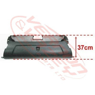 6594090-02 - FRONT BUMPER - CENTRAL - W/MESH GRILLE - SCANIA P/R TRUCK - 2009- LOW BUMPER