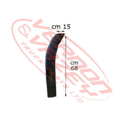 6594152-20 - MUDGUARD EXTENSION FRONT - R/H REAR - WITHOUT BLINKER HOLE - SCANIA P/G TRUCK - 2017-