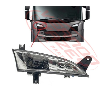 6594199-22 - GRILLE - UPPER SIDE LAMP - R/H - SCANIA R TRUCK - 2017-