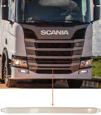 6594199-49 - GRILLE - LOWER - LOWER MOULDING CENTRE - SCANIA R TRUCK - 2017-