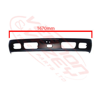 8187090-0S - FRONT BUMPER - NARROW - STEEL - TOYOTA DYNA XZU3 / XZU4 2000- GENUINE RECYCLED