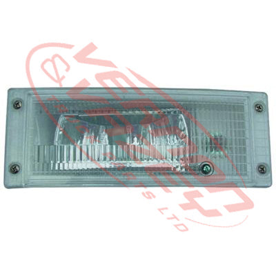 9010097-6 - FRONT LAMP - R/H - CLEAR WITH FOGLAMP / SCREW MOUNT TYPE - VOLVO FH/FM - 1995-2002
