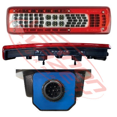 9013198-01 - REAR LAMP - L/H - PRIME MOVER - WITH NUMBER PLATE LAMP - VOLVO FH 2013-