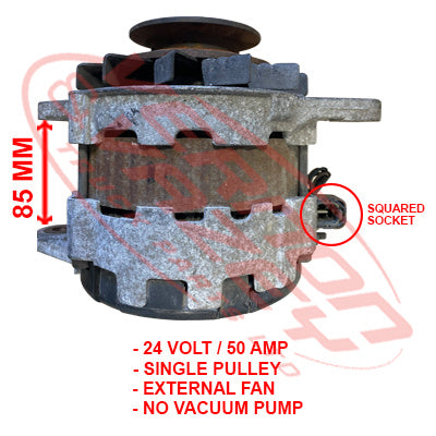 ALTERNATOR - 24V - 50 AMP - HINO K13C - HN-ALT-K13C-02S